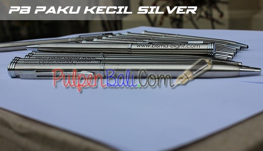 Contoh pulpen promosi bahan besi cetak pad print pesanan Bisma 8 Ubud