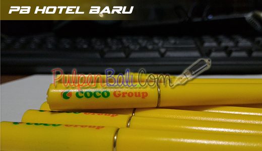 pulpen promosi model hotel baru cetak pesanan coco group 520x300