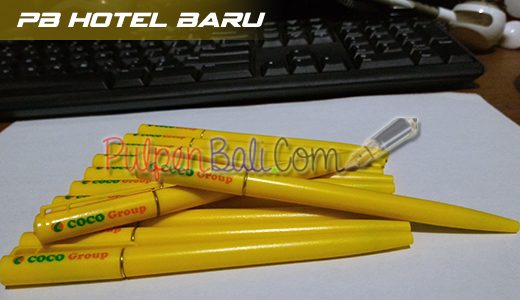 pulpen promosi model hotel baru cetak pesanan coco group bali 520x300