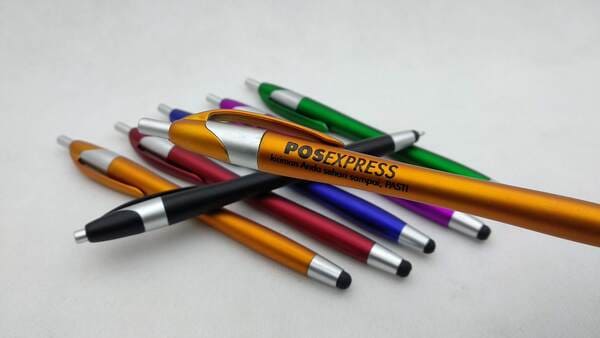 Pulpen Plastik Logo POS Indonesia